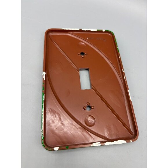 Football Themed Metal Single Light Switch‎ Cover Plate Room Decor Sports - Picture 3 of 4